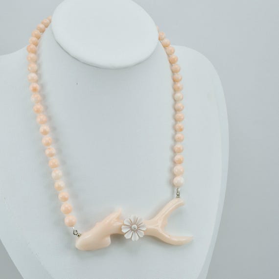Pink Coral Necklace