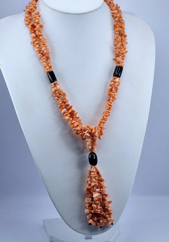 Pink Coral Necklace