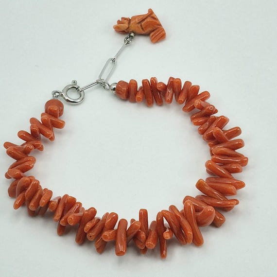 Sardinia Red Coral Bracelet