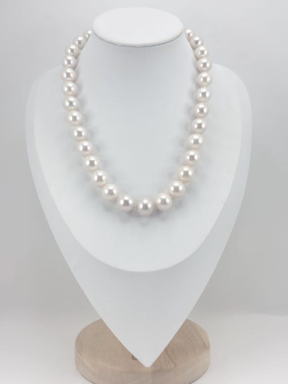 AAA grade PEARL necklace from Asia with gold-plated 925 SILVER clasp