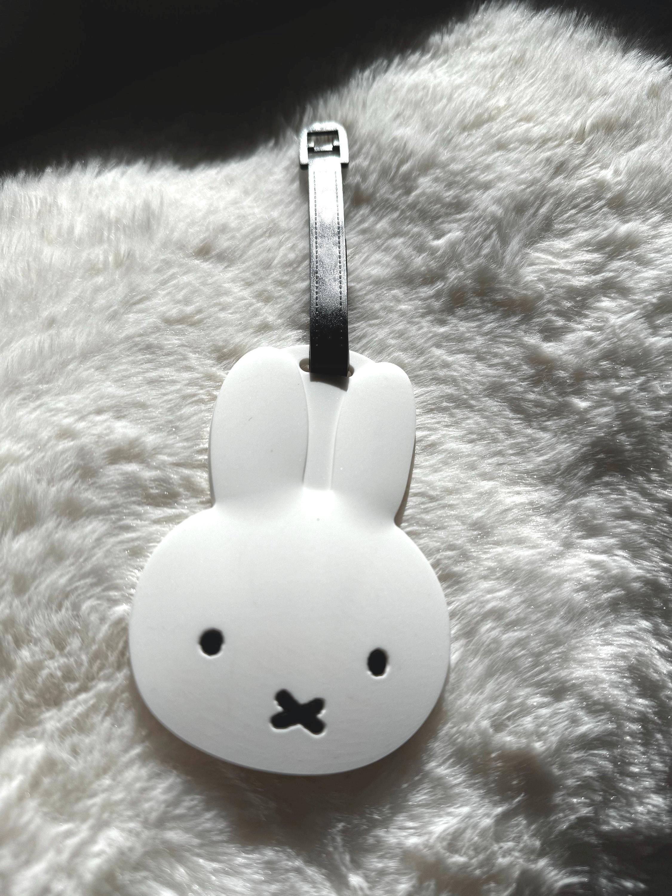 Miffy Luggage Tag - White or Black