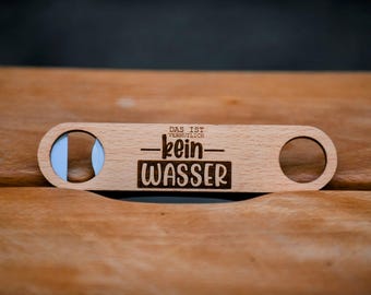 Flaschenöffner mit Gravur