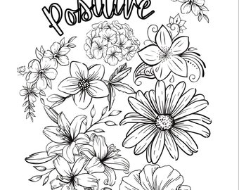 Positive Coloring page