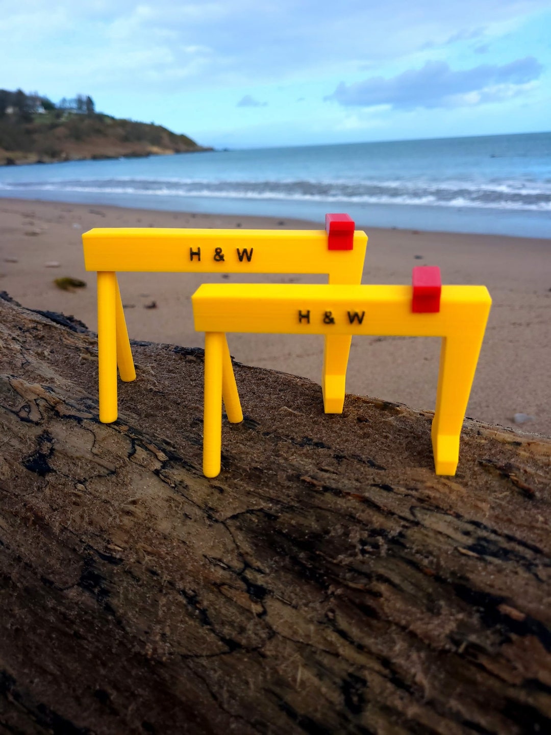 Iconic Belfast Harland & Wolff Cranes, Unique Northern Ireland Keepsake