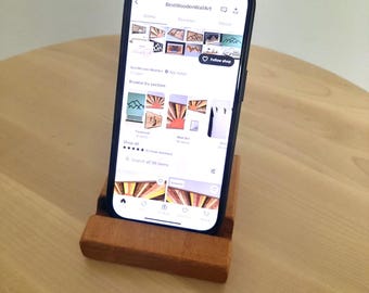 Mobile Phone Holder,Tablet Holder,Wooden Phone Stand,iPhone Holder for Desk,Office GiftMobile Phone Stand Holder,Phone Stand,Phone Holder
