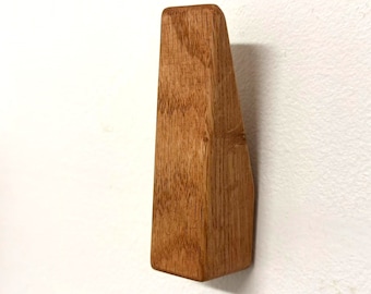OAK Wall Hooks, Wall Art,Wall Mounted Hooks,Wall Decor,Entryway Organizer,Wood Wall Storage,Coat Hook,Decorative Wall Hooks,Home Decor Gift,
