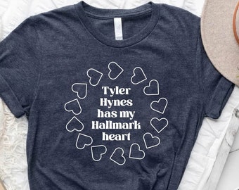 Hallmark T-shirt, Tyler Freakin Hynes Shirt, Hallmark Movie Fans Gift, Gift Hallmarkies Hunk V-neck, Gift for Hallmark, Hynies Gift Tee