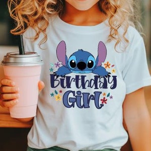 Disney Birthday Girl Shirt, Disney Birthday Family Vacation Shirt, Disneyland Birthday Trip Toddler, Disney Birthday Party Girl Gift,