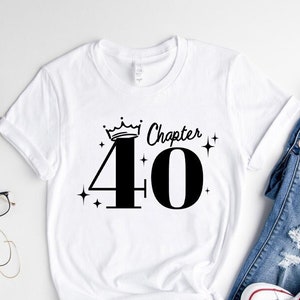 1985 Shirts For Women, Gifts for Mom, Vintage 40th Birthday Year Number T-shirt For Him, 40th Milestone Best Friend Birthday Gift For Her