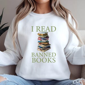 Read Banned Books Shirt: Unisex Graphic Tee, Librarian Gift