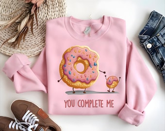 You Complete Me Valentines Shirt, Valentine t-shirt, Valentines Day Sweatshirt, Valentines Day Gift Idea, Couple Shirt, Valentines Day Gifts
