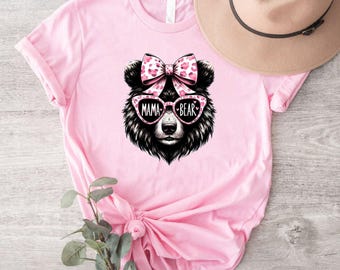 Mama Bear T-shirt, Mama Bear Tee, Mama Bear Baby Bear Shirt, Mothers Day Shirt, Bear Family Shirt, New Mom Gift, Baby Shower Gift, Mom Shirt