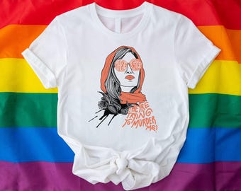 These Gays, They're Trying to Murder Me Unisex T-shirt, The White Lotus, Tanya McQuoid, Jennifer Coolidge, Birthday Party Gift