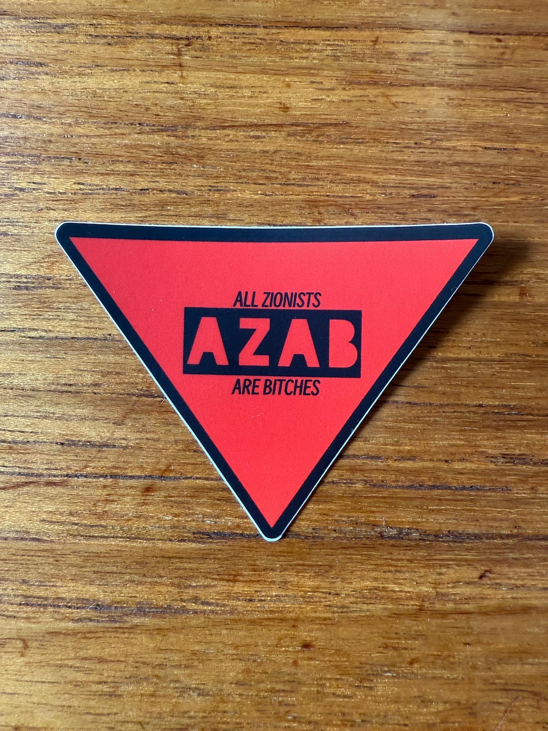 AZAB Die-cut Vinyl Sticker | Anti-zionist Resist - Etsy