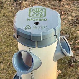 HydroSnap Cap with Nutrient Diffuser | Easy Install & Pest Protection | Fits 4” PVC/ABS Hydroponic Towers