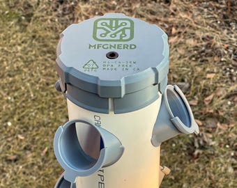 HydroSnap Cap with Nutrient Diffuser | Easy Install & Pest Protection | Fits 4” PVC/ABS Hydroponic Towers