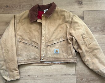 Carhartt Jacket. Custom Vintage Cropped size 46 short jacket