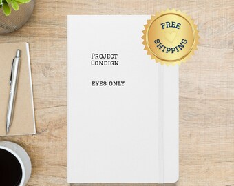 Project Condign Hardcover bound notebook