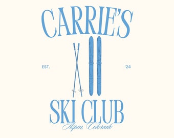 Ski Club Bachelorette Logo Apres Ski Thema Junggesellinnenabschied Logo Bachelorette PNG Skifahren Bachelorette Logo Ski Club Logo Social Club Logo