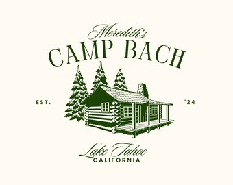 Anpassad Bachelorette-logotyp, Camp Bachelorette SVG, Bachelorette-logotyper, Camp Bachelorette PNG, Camp-redigerbar Bachelorette-inbjudan, Bach Club-logotyp