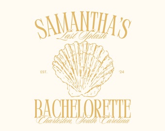 Last Toast on the Coast Bachelorette Logo Charleston Bachelorette Party Logo Beach Bachelorette Logos Beach Logo Bachelorette PNG Bach Logos