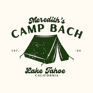 Camp Bachelorette Logo PNG Lake Bachelorette Party Logo Mountain Bachelorette Logo Bachelorette Camp Bach Logo Camping Theme Bachelorette