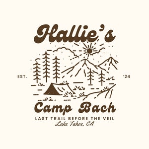 Custom Camp Bachelorette Logo Bachelorette Logos Bachelorette PNG Bach Camp Bachelorette SVG Camp Bach Logo Bachelorette Club SVG Camping