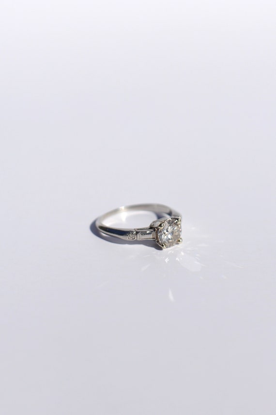 0.85ct Art Deco Old European Cut Solitaire with B… - image 2