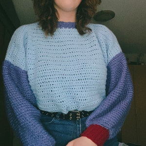 crochet sweater