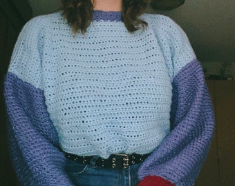 crochet sweater