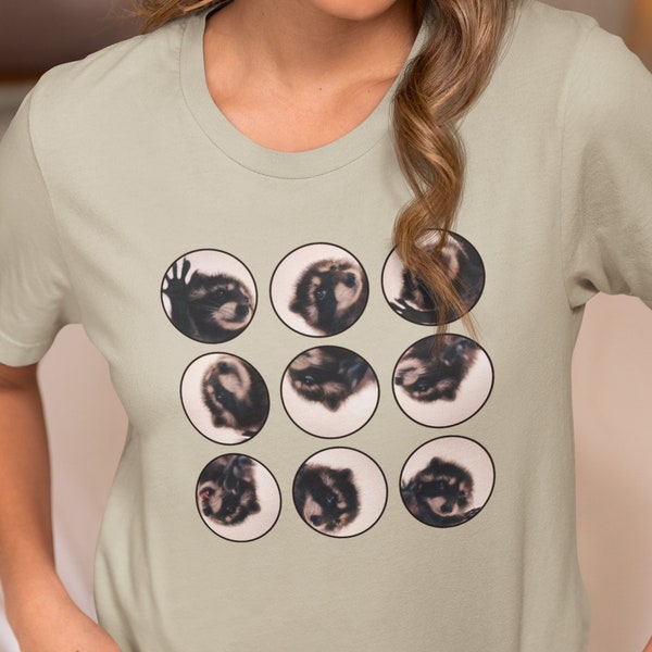 Pedro Raccoon Meme T-Shirt, Funny Animal Tee, Viral Raccoon Face Shirt, Urban Wildlife Lover Gift, Internet Meme Apparel