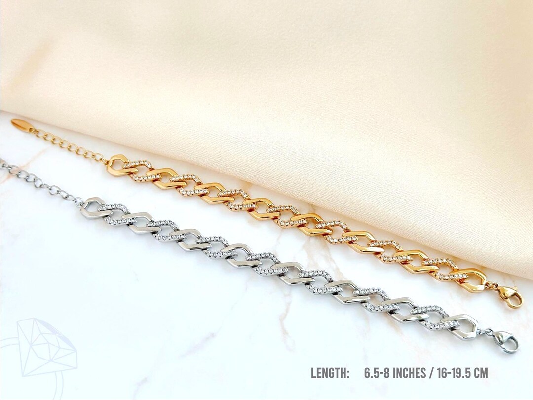 Simple Gold Hand Chain Bracelet, Unisex Bracelet, Gold Bracelet