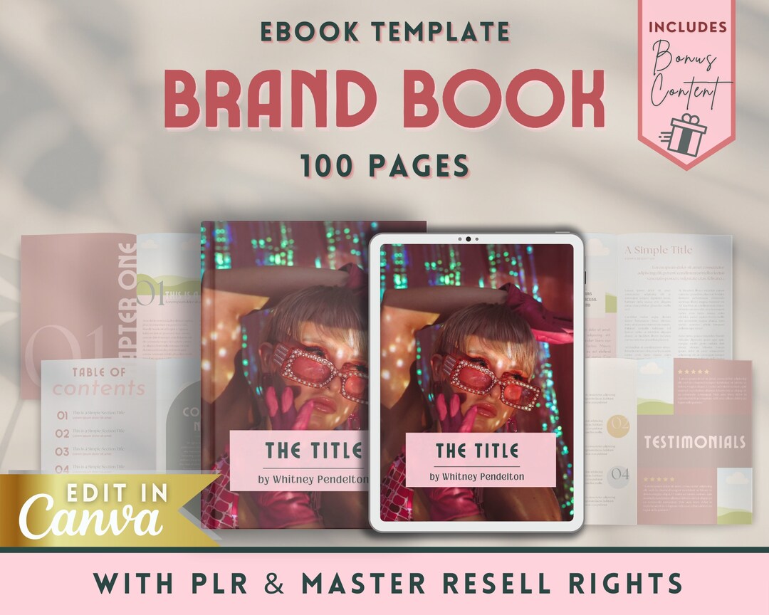 PLR Ebook Template | Edit in Canva | Coaching and Small Business ...
