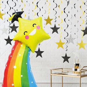 Graduation Balloon, Giant Star Balloon, Graduate Celebration, Graduation Decoration, Class of 2025, 2025 Graduation Balloon, Handmade