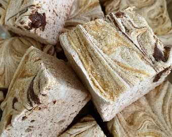 18ct Gourmet Fluff Marshmallows: Hand Crafted, 2 Flavors