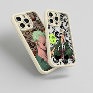 One Piece Phone Case Roronoa Zoro, Anime Manga Cover iPhone Samsung Galaxy Pixel