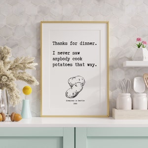 Sleepless in Seattle, movie quote, kitchen art, wall art, quote, Jonah, Tom Hanks, sarcastic quote