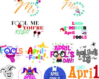 April Fools Mega Bundle, April Fools Bundle, April Fools Svg, April Fools png, Jokes Svg, April Fools Quotes Svg. Digital Download,