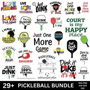 Pickleball svg bundle, pickleball png, pickleball svg files for cricut, game day svg, pickleball shirts png, sports svg, digital download