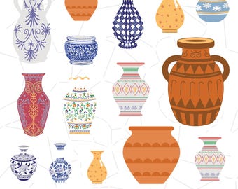 Flower Vase Svg Bundle, Vase Clipart, Flower Vase Svg, Flower Vase Svg File, Printable Wall Art, Flower Bouquet Svg, Instant Download