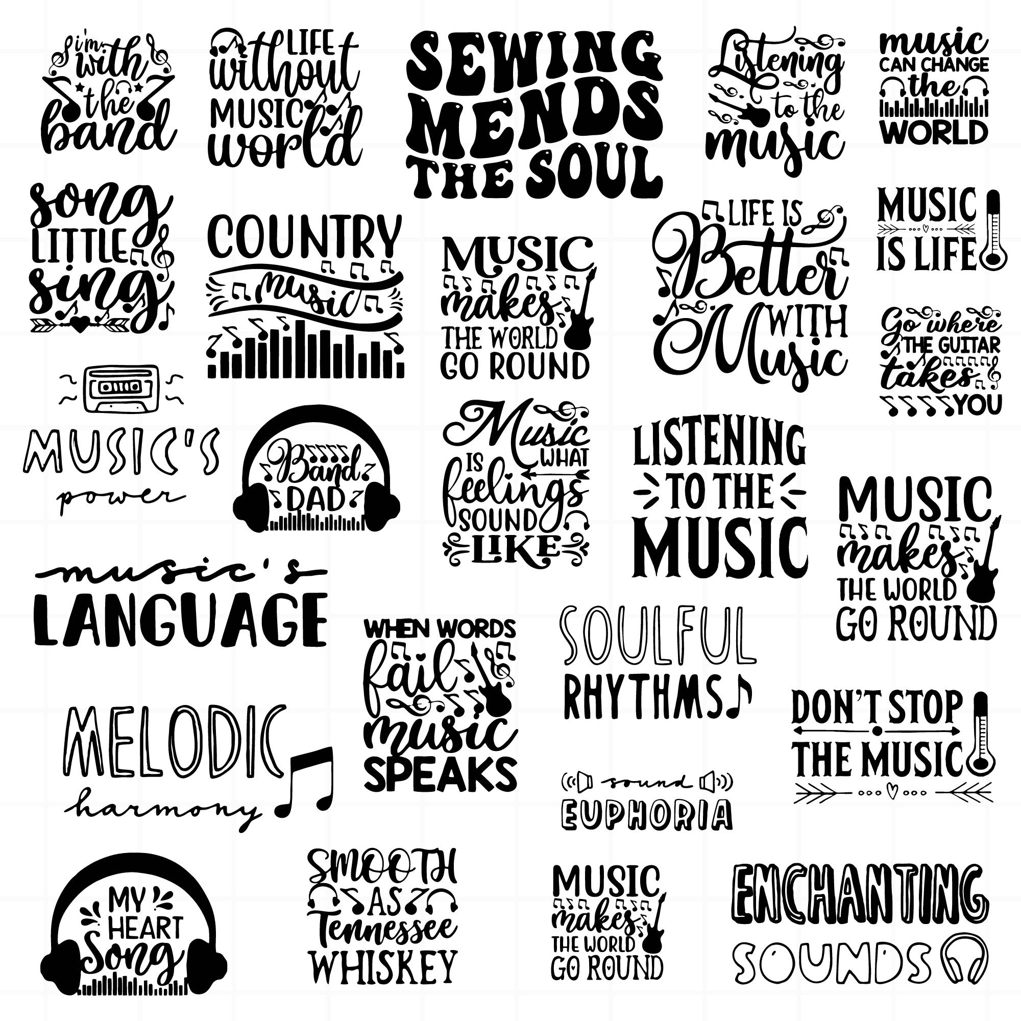 Music love quotes - Etsy België, image size:2000x2000