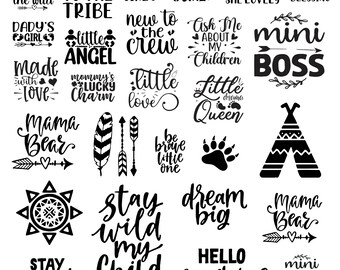 German Baby Svg Bundle, Baby Clipart For Cricut, Baby Quotes Silhouette, Baby Vector, Quotes Designs, Baby Quotes Cut Files.