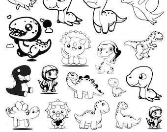 Niedliche Waldtiere, Waldtiere png, Kawaii Tiere Clipart, Safari SVG, Cricut, Gekritzel, Safari svg, Waldtiere png, Tiere Umriss