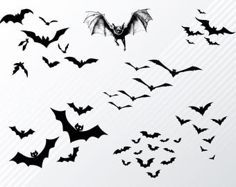 ハロウィーンのコウモリ SVG、空飛ぶコウモリ SVG、不気味なコウモリ SVG、ハロウィーンのコウモリ、クリップアート、コウモリのシルエット、コウモリのカット ファイル、コウモリ PNG、
