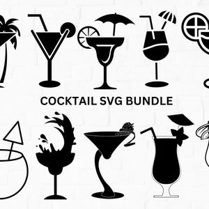 Cocktails SVG, Cocktail Party SVG, Cocktail Clipart, Drinks SVG, Alcohol Drinks, Wine Glass, Beer svg, Alcohol Drinks svg,Wine svg,Drink Svg