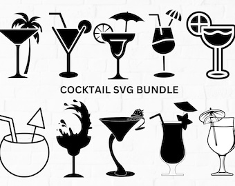 Cocktails SVG, Cocktail Party SVG, Cocktail Clipart, Drinks SVG, Alcohol Drinks, Wine Glass, Beer svg, Alcohol Drinks svg,Wine svg,Drink Svg