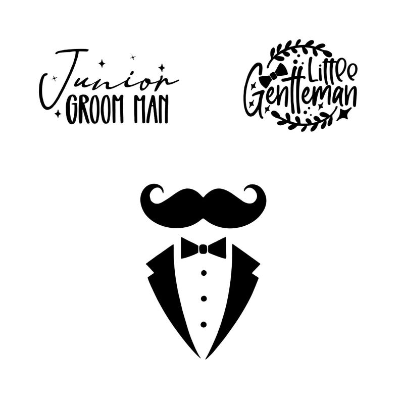 Groomsman Svg Bundle, Groom Squad Clipart, Groom Party Vector, Best Man ...