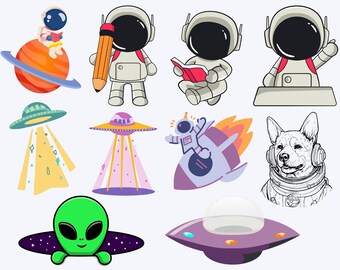 Astronaut Svg Png Bundle, Astronaut with rocket svg, kid astronaut svg, Universe Svg, Spaceman svg, Space SVG, Space Roket, Spaceship
