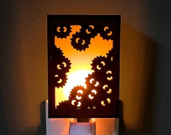 Dust Sprites Night Light - Handmade Light With Lantern Paper