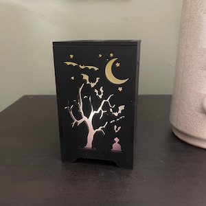 Ghosties Lantern - Halloween Candle Lantern